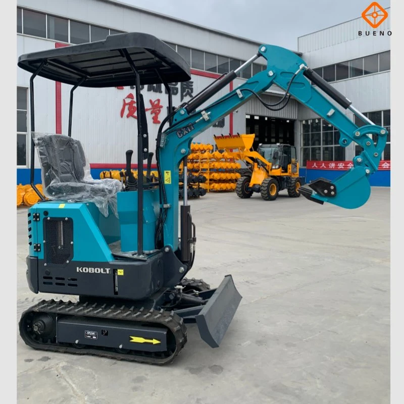 Bueno 1,0 Ton chinesische Raupengraben Ausrüstung Mini Bagger mit CE