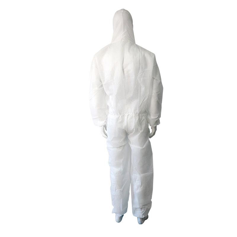 Disposable PP Coverall Chemical Resistant Workwear