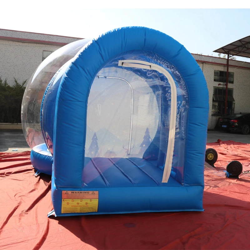 Buena calidad Inflatable barato Bounce House Tamaño humano bola de nieve