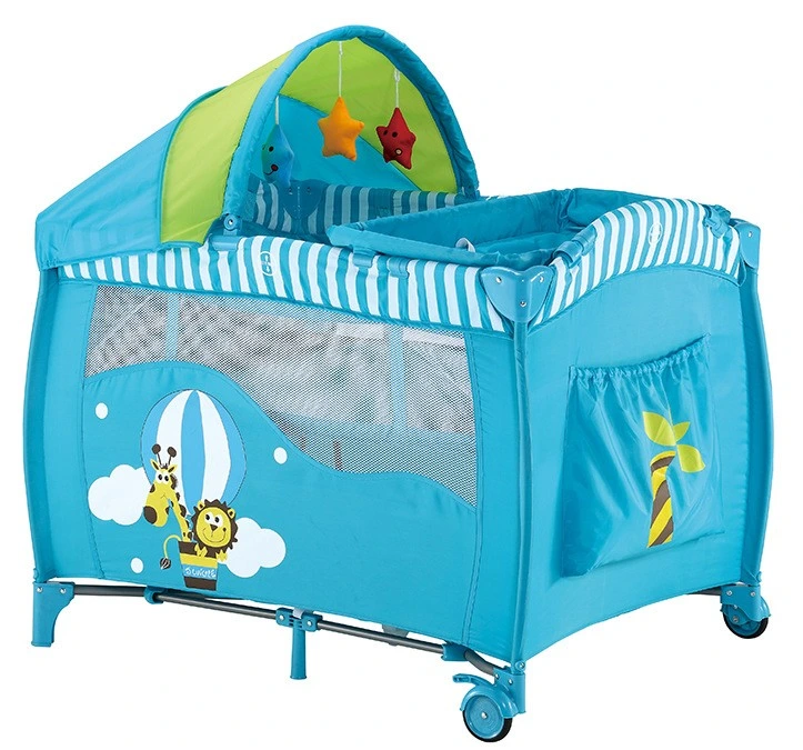 European Standard Baby Cradles and Baby Playpen Bed with Toys