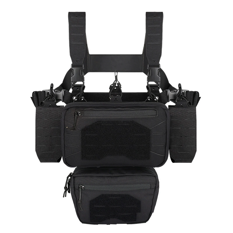 Sabado 1000D Plato portador Molle protector combate Tactical Vest con Bolsa