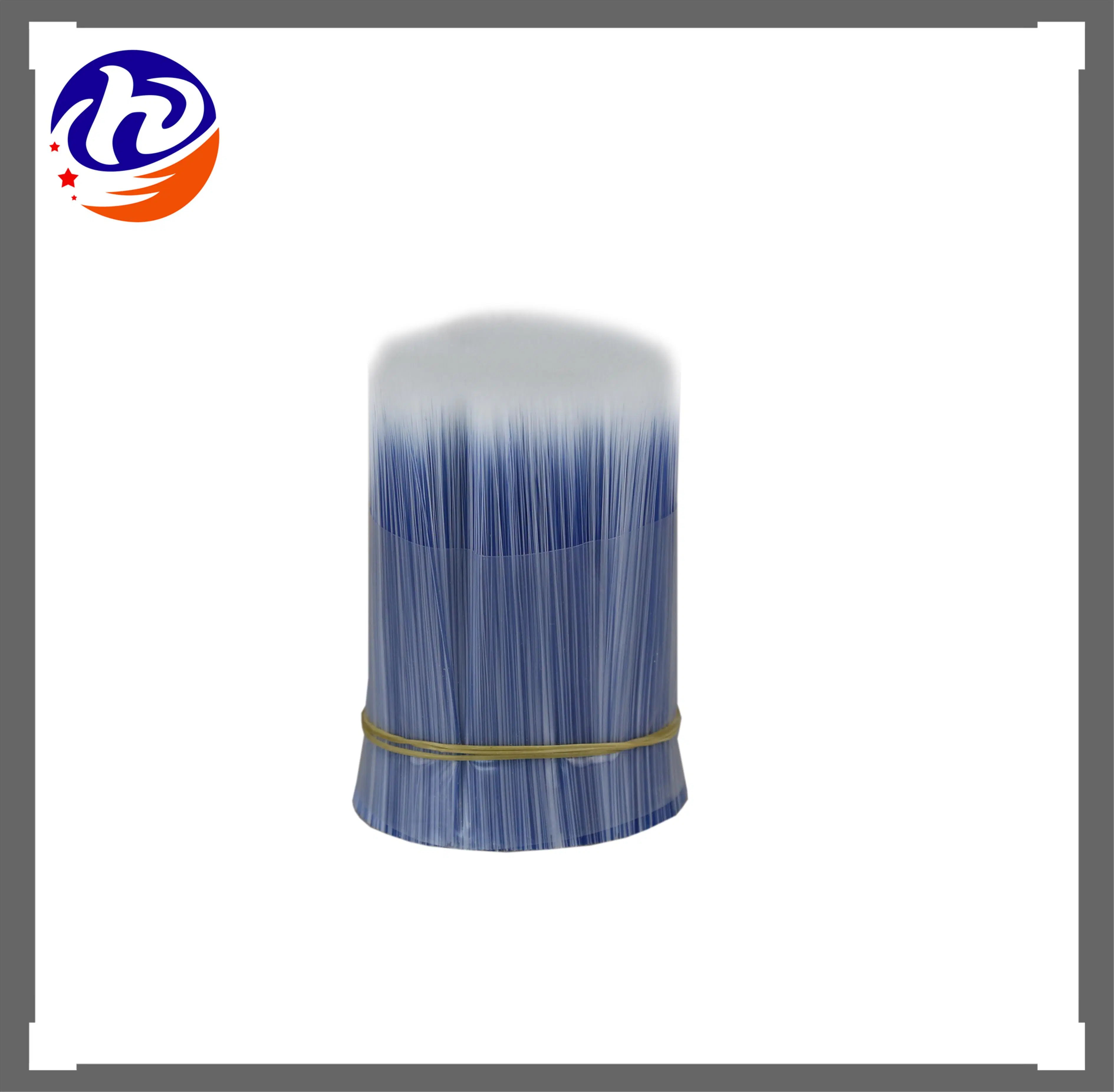 0.18mm Diameter Shiny Blue Pet Brush Synthetic Fibers