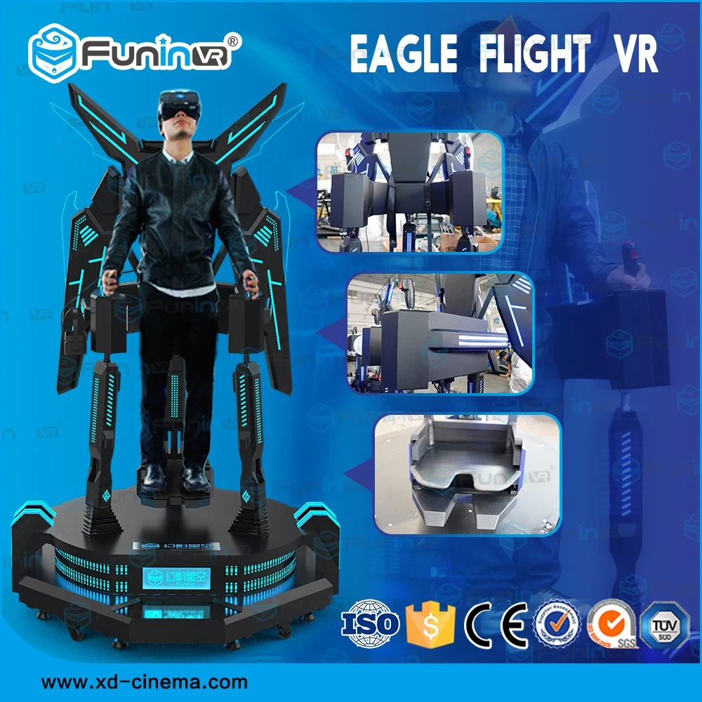 9d Vr Stand Shooting Game Flight Virtual Reality Simulator