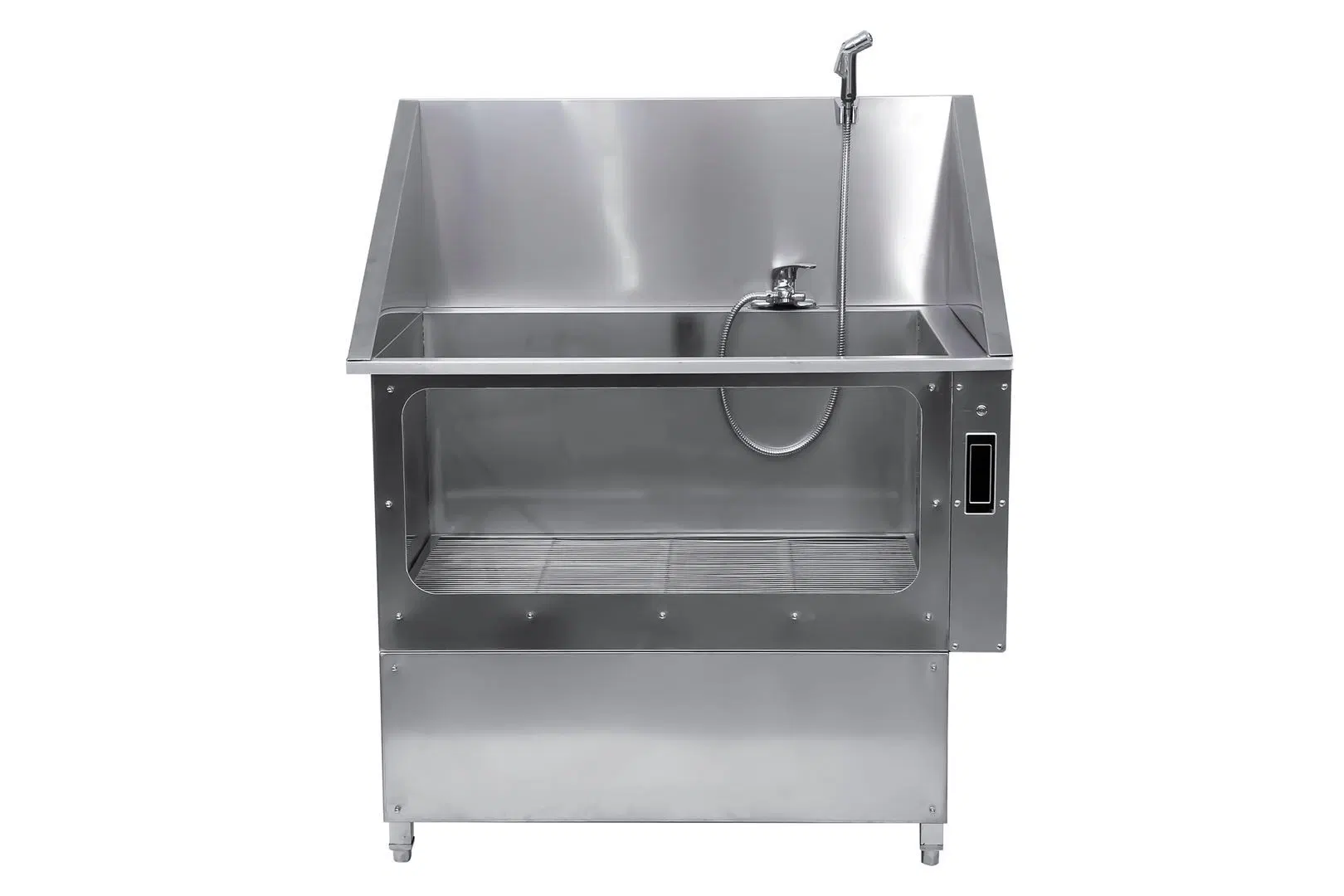 Hochey Medcial High Quality Veterinary Equipment Stainless Steel Washing Sink Dog Grooming Bath Sink with Surfing Pool