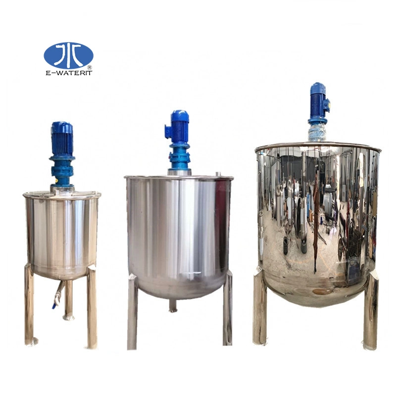 Stainless Steel Tank with Agitator for Mixing/Storage/Cooling