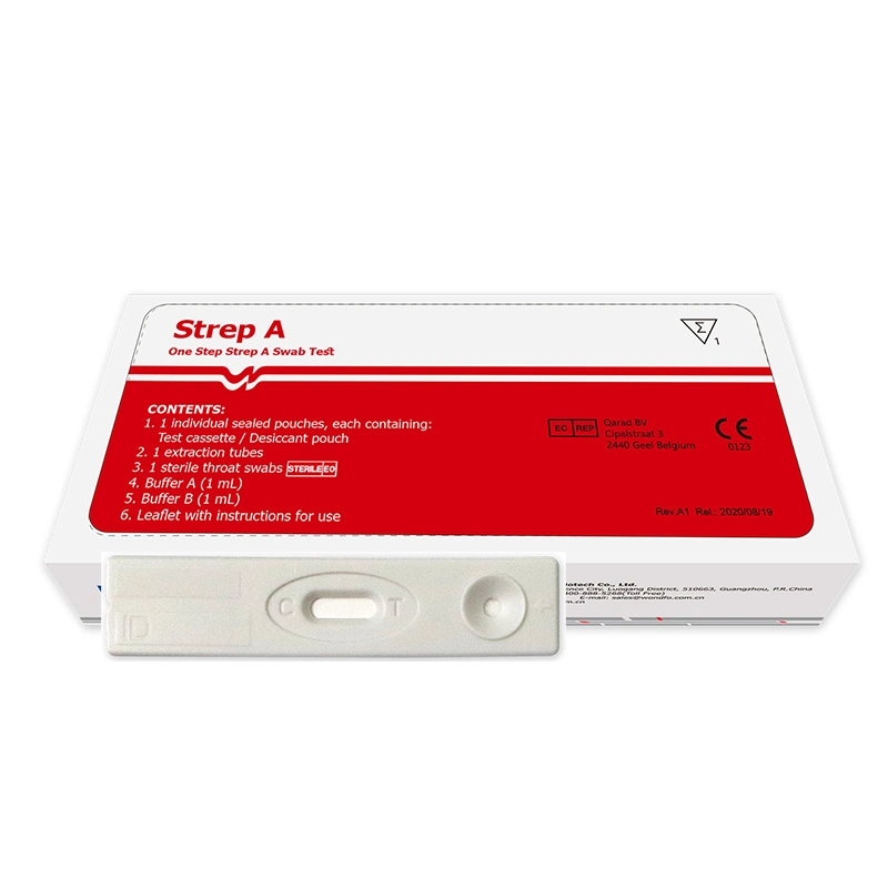 CE Approved Strep a Home Rapid Test