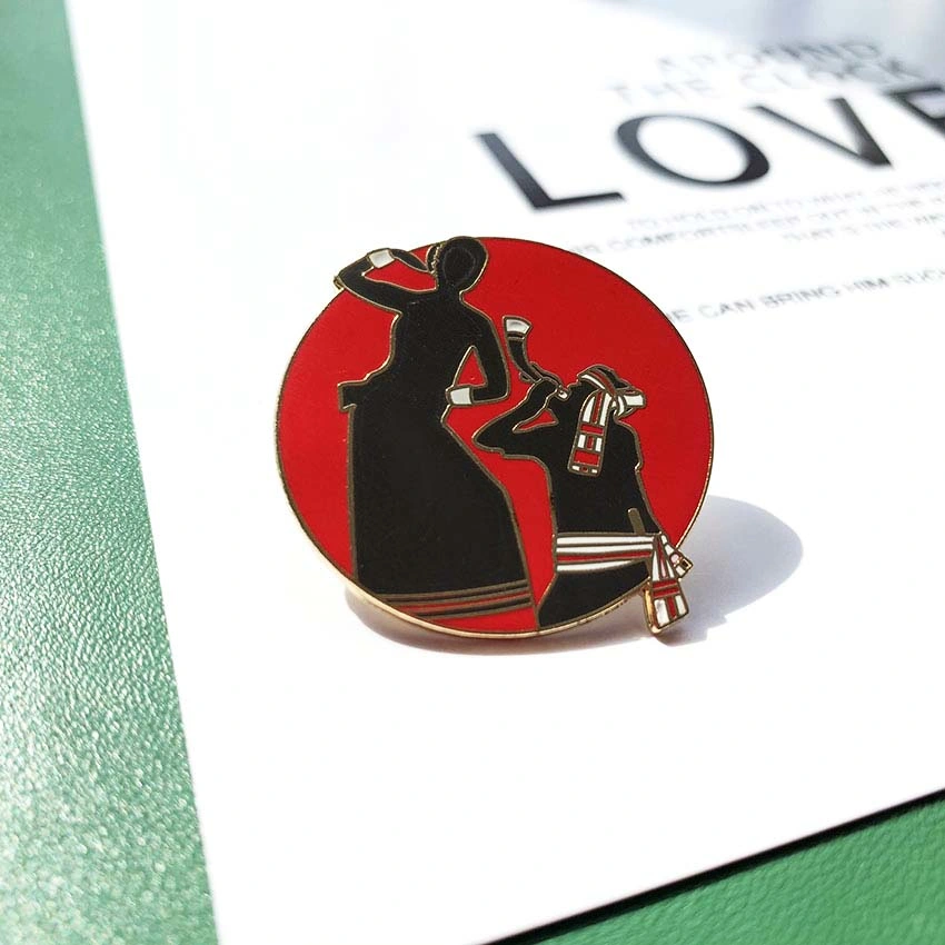 Lovely Promotional Fashion Items Enamel Pin Original Factory Customized Metal Metal Custom Security Badges