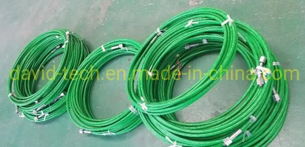 Water Blasting/Sewer Cleaning/Paint Spray/SAE 100r7 100r8 100r18/High Pressure Hydraulic/ Thermoplastic Hose