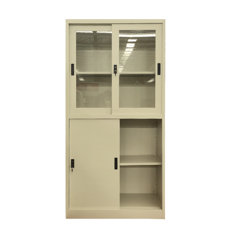 خزانة ملفات بأبواب زجاجية منزلقة للمكتب في الصين الأعلى في البيع