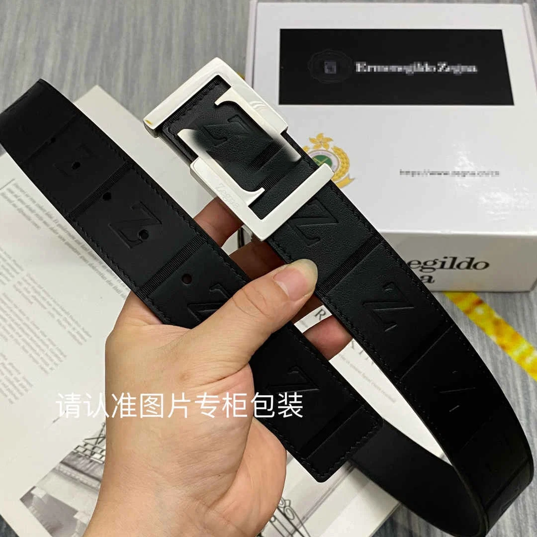 Charming Alligator Belly Print Leather Belt Hot Style Automatic Buckle Crocodile Belt for Men
