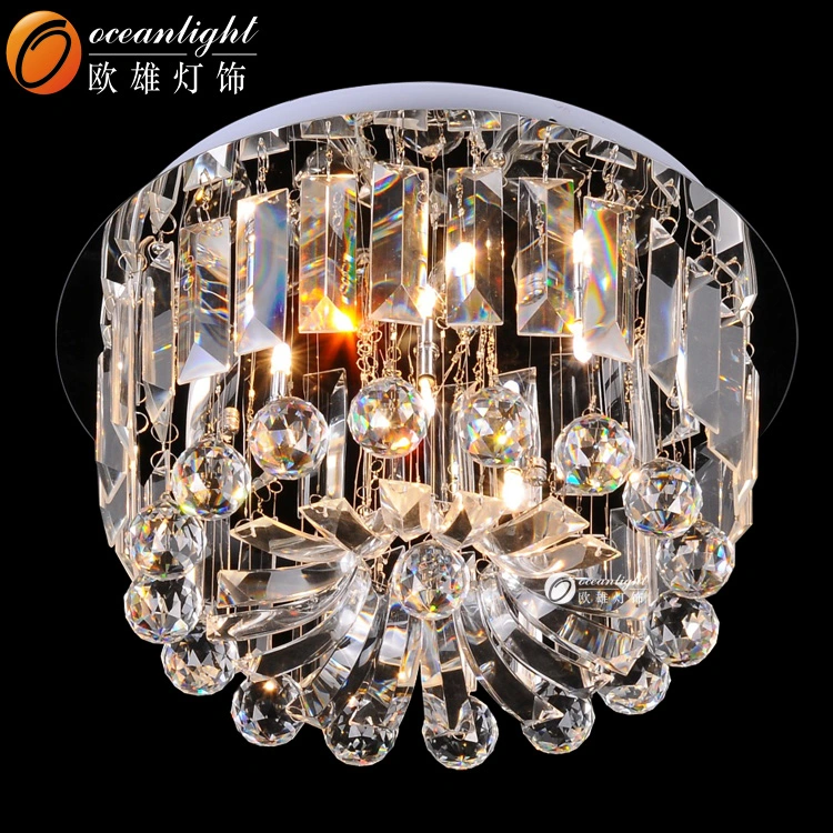 Crystal Lamp Stainless Steel New Chandeliers Ceiling Light Om8320 Dia60cm