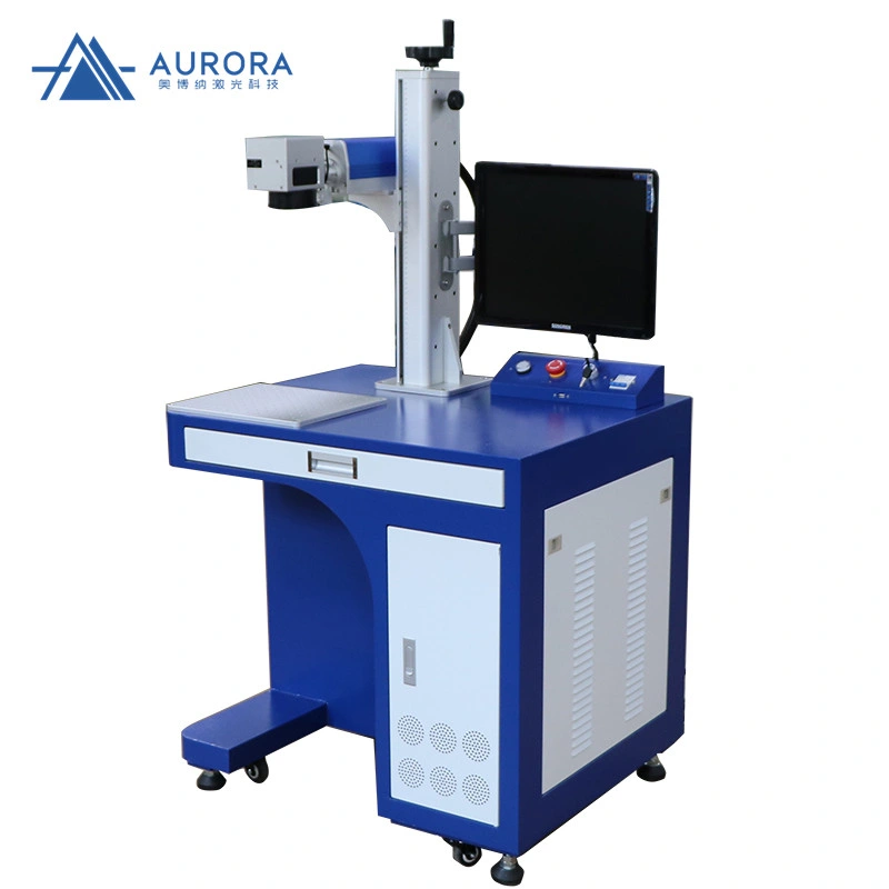 30W Portable Fiber Laser Marking Machine with Raycus Laser Source and Official Bjjcz Marking Card