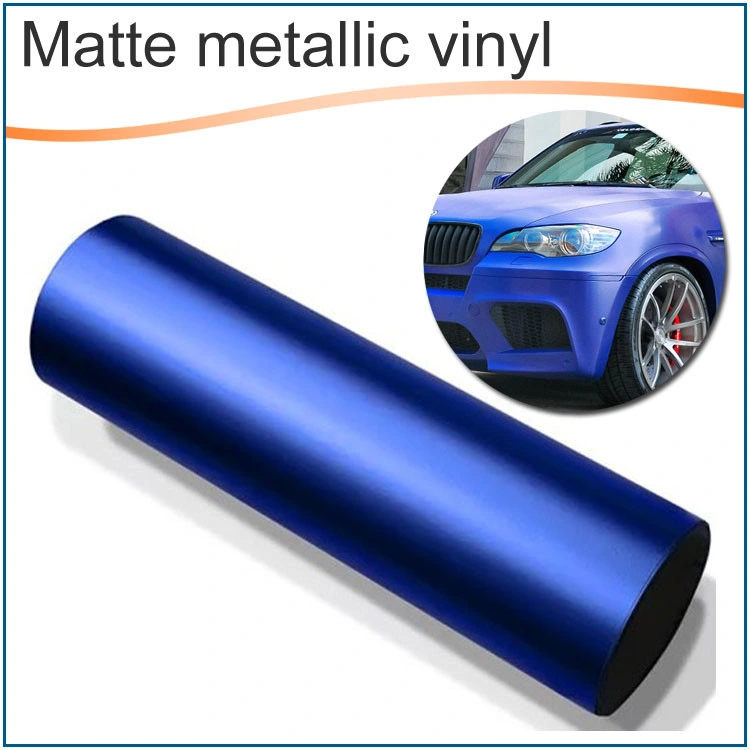 Matte Metallic Vinyl Wrap Matt Car Wrapping Film Covering with Air Bubble Free