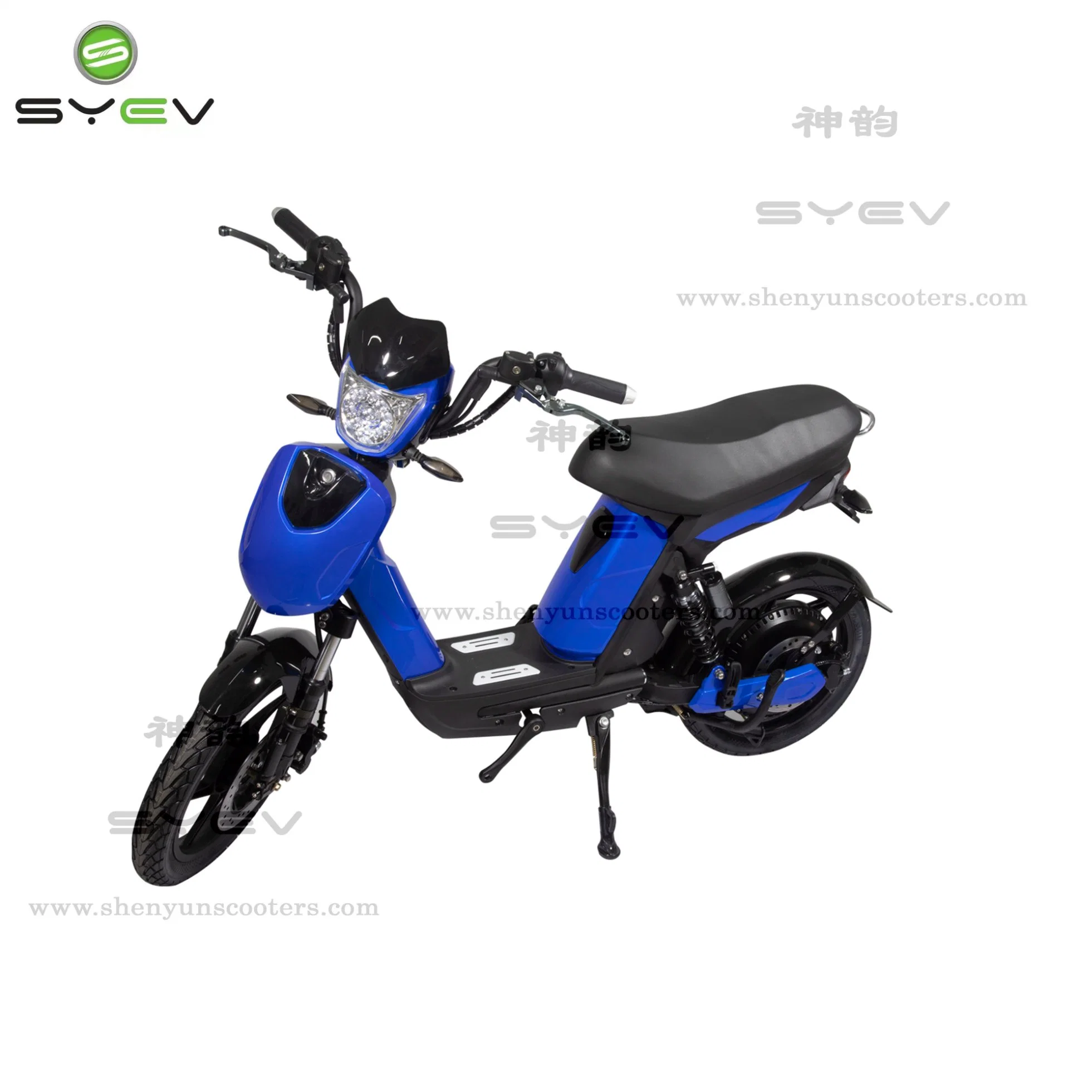 Motociclo eléctrico CEE E-Scooter Motor sem escovas de 800W para adultos com bateria portátil de Wuxi Shenyun