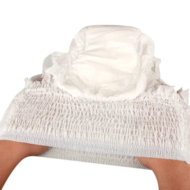 Disposable Super Absorbency Soft Elder Diaper Highly Elastic Adult Diaper