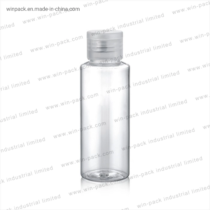 Frasco de vidro transparente forma redonda com tampa de discoteca para uso pessoal do Óleo Essencial hidratantes vaso de 15ml de 30ml