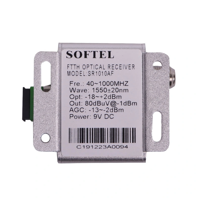 40-1002MHz aktiver FTTH Optischer Knoten Mini Optischer Empfänger