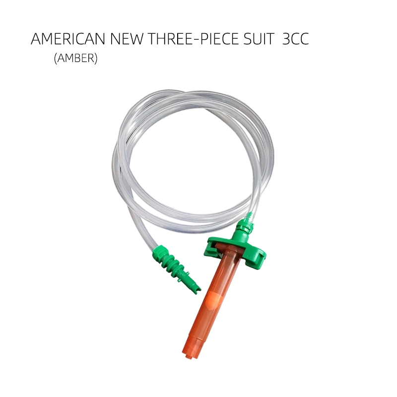 3cc Amber Us New-Type Three-Pieces Combination Dispensing Industrial Syringe