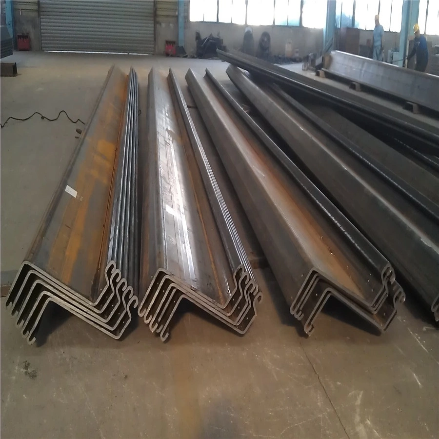 Weathering Steel Salt Water Ocean Exposure 9 mm Z Shape Steel Plate Piling Sy390 Hot Rolled Steel Sheet Pile