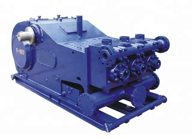 Bomco F-1300 Horizontal Triplex Single Acting Piston Pump Drilling Mud Pump