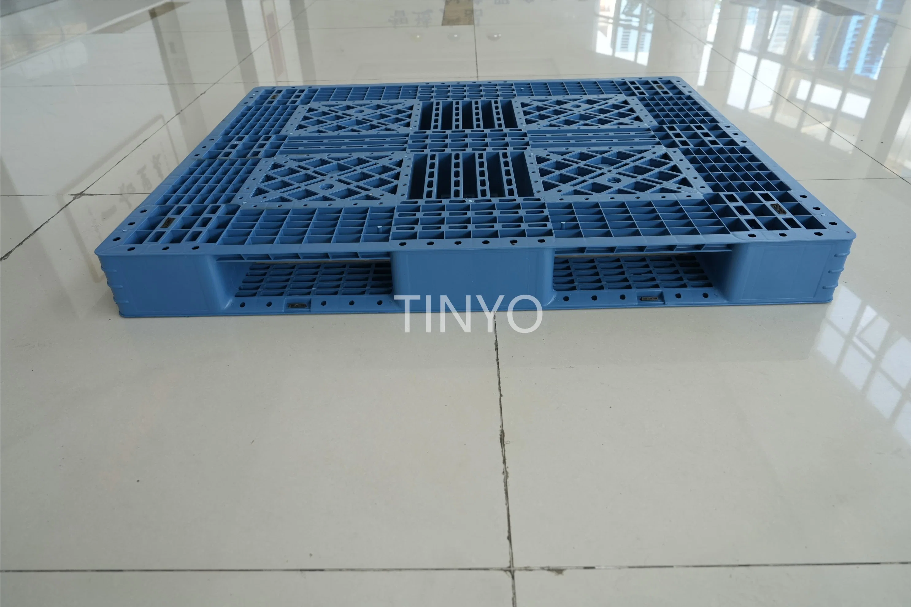 Recycled Double Faced Euro Storage Racking Steel Selective Storage Rack Plastic Pallet