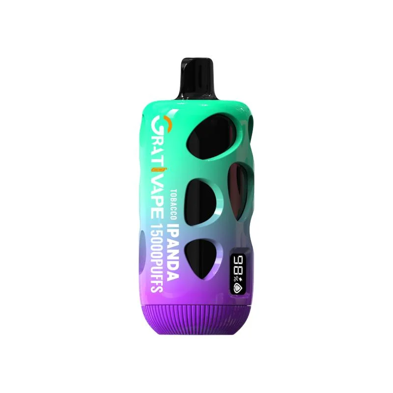 Nuevo diseño Grativape Ipanda 15000 Puffs E Cigarette 18ml E Líquido 2% nicotina desechable VAPE Pen