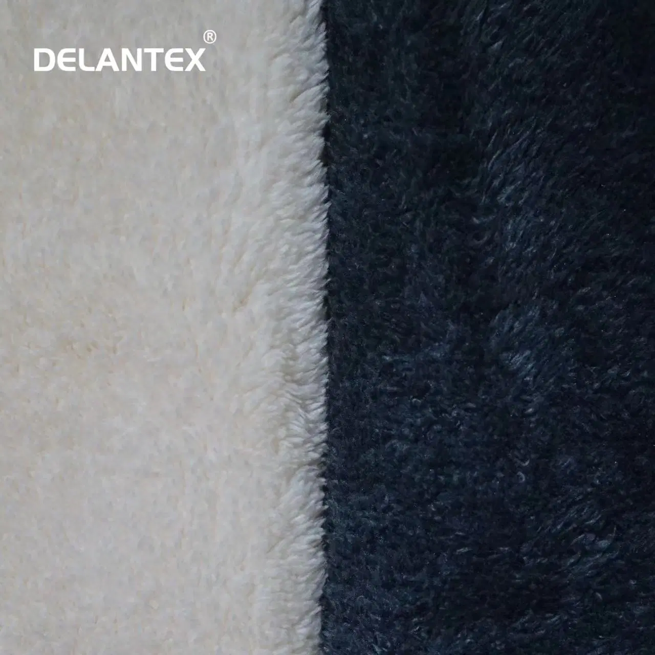 الجملة عالية الجودة 100 ٪ البوليستر شيربا Fleece Teddy Bear Fur قماش لبطانية Garment