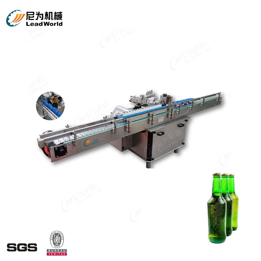 Glass Bottle Paper Label Labeling Machine/Wet Glue Labeling Machine for Red Wine Bottle