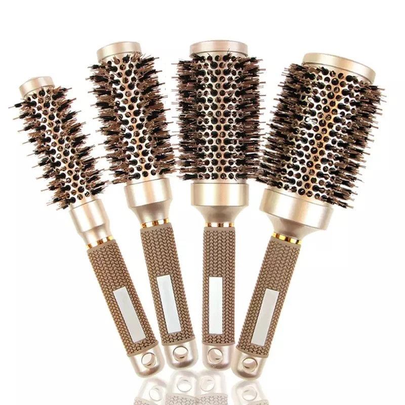 Wholesale/Supplier Custom Logo Professional Round Hair Brush Ceramic Hair Brush Round Salon