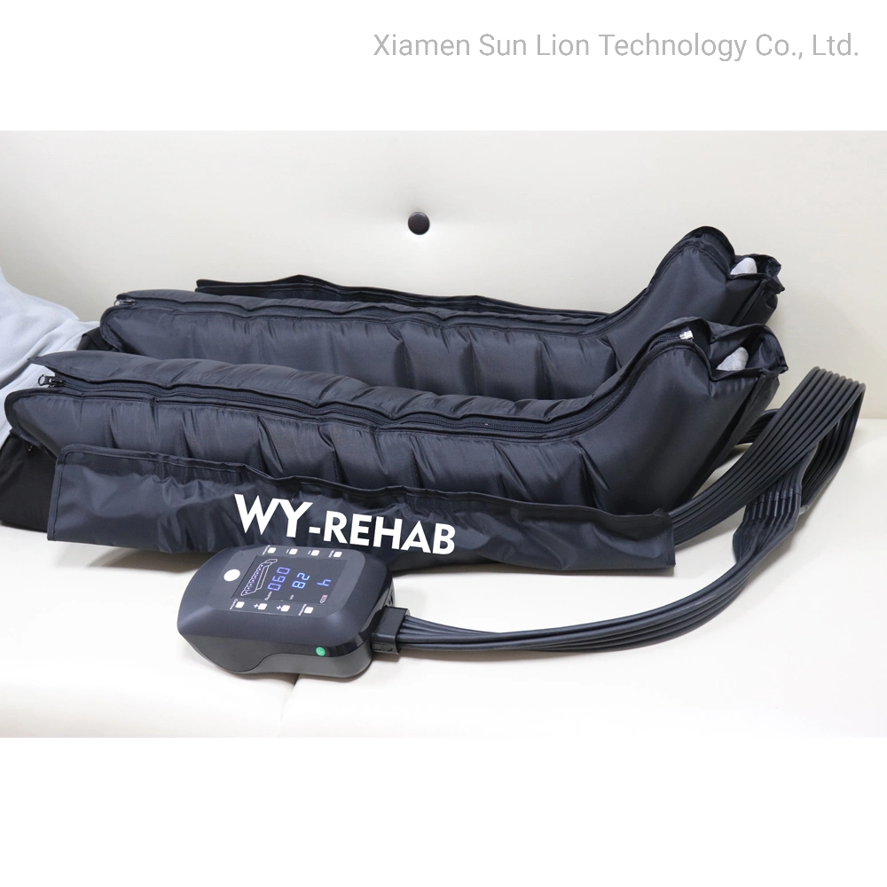 Portable Rechargeable 4/ 6/ 8 chambre de compression de l'air Massage Bottes de récupération