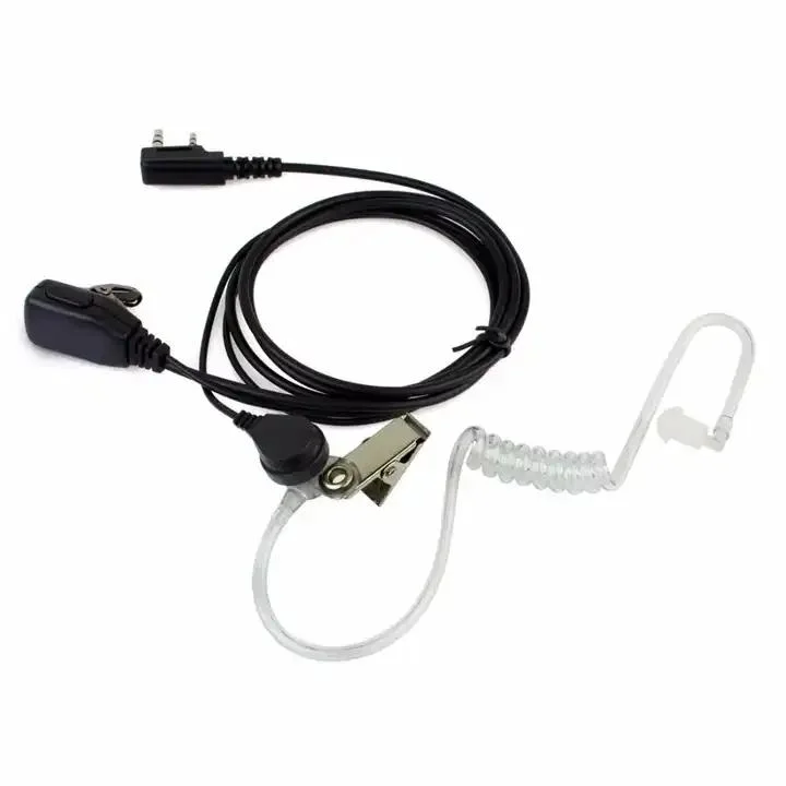 Air Tube Ohrhörer Freies Ohrhörer-Headset für Kenwood Baofeng Radio