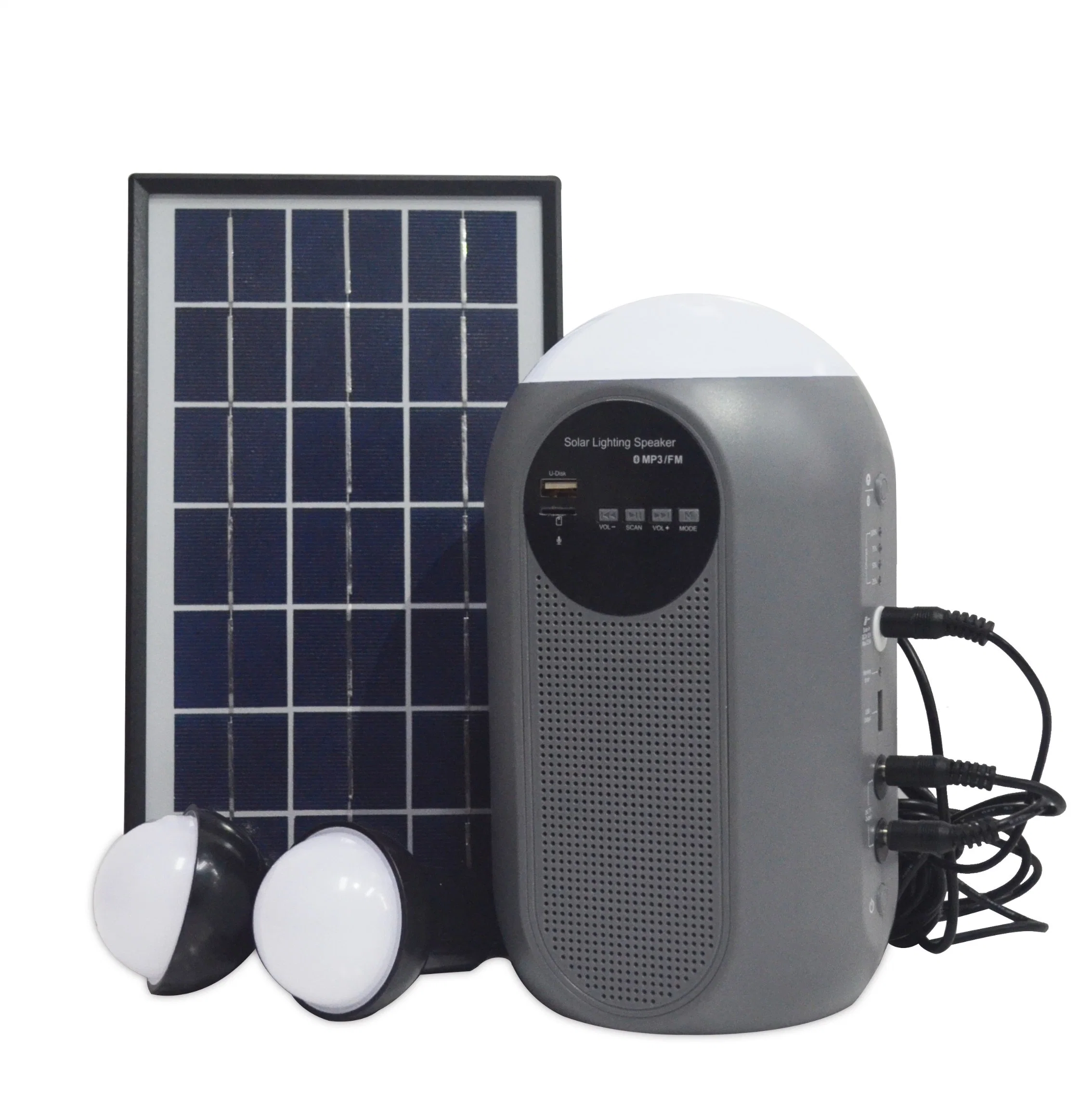 Jcn Bt Kits Solares de altavoz con linterna LED para la diversión y la iluminación del hogar