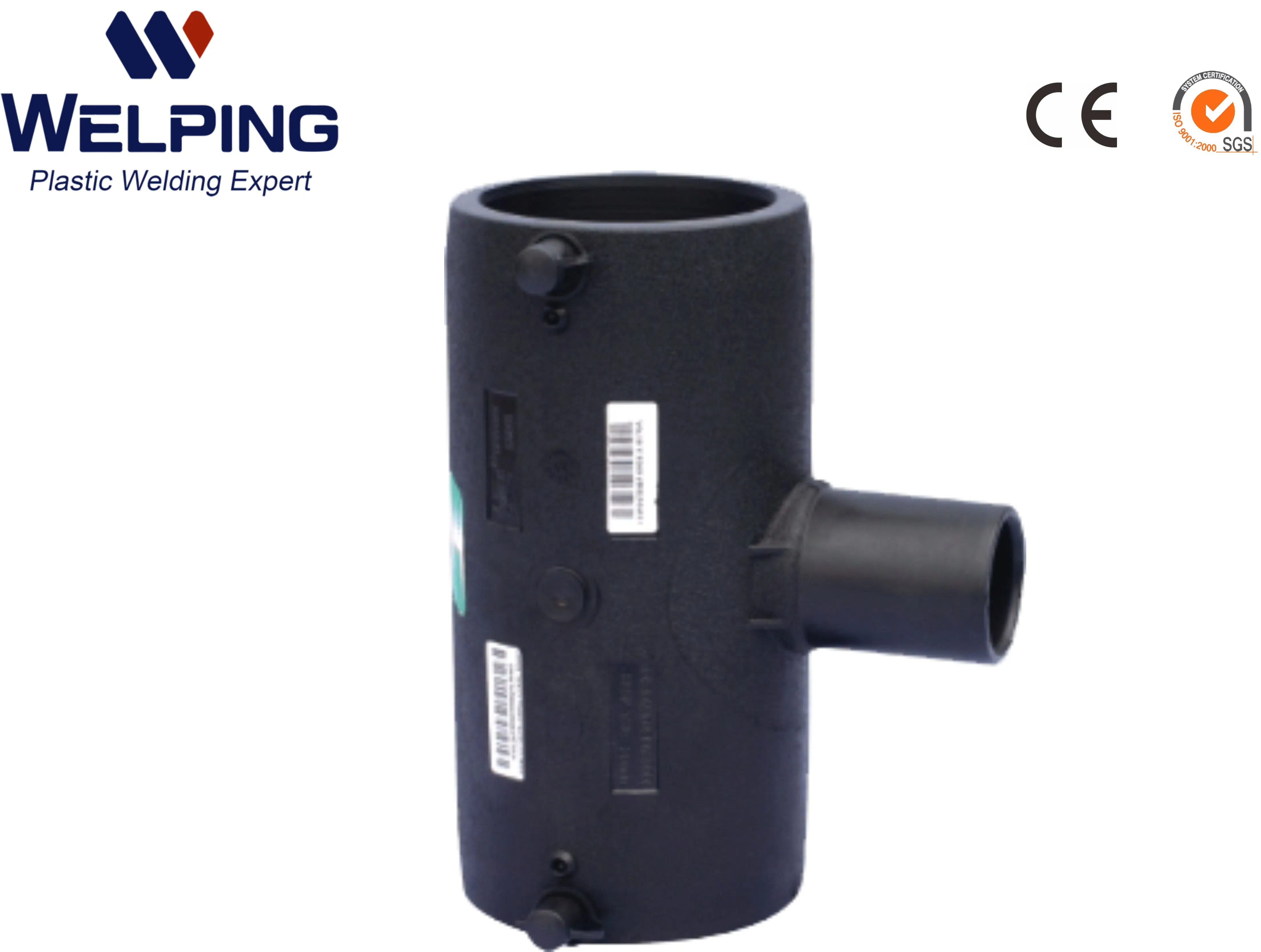 Plastic Pipe Fitting Electrofusion Reducing Tee Electrofusion Coupling