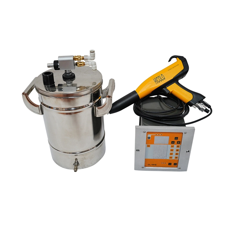 10/15L Powder Small Portable Test Electrostatic Powder Coating Machine for Metal (Colo-191S-H)