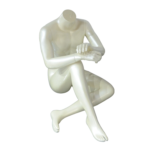 Headless Male Sitting Mannequins Fiberglass Manequins