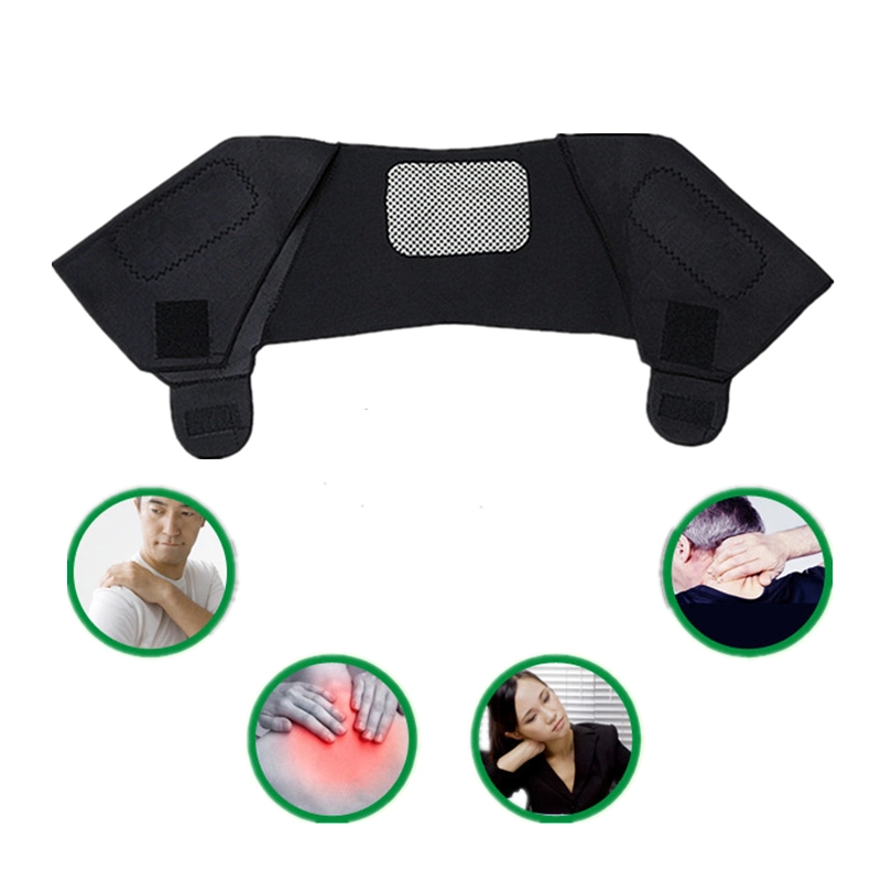 Medical Tourmaline Self Heating Adjustable Double Neoprene Shoulder Support