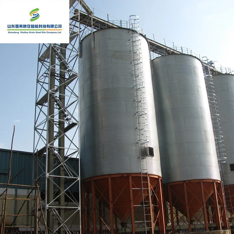 China Manufacture Galvanized Steel Farm Used Corrugated Grain Silo