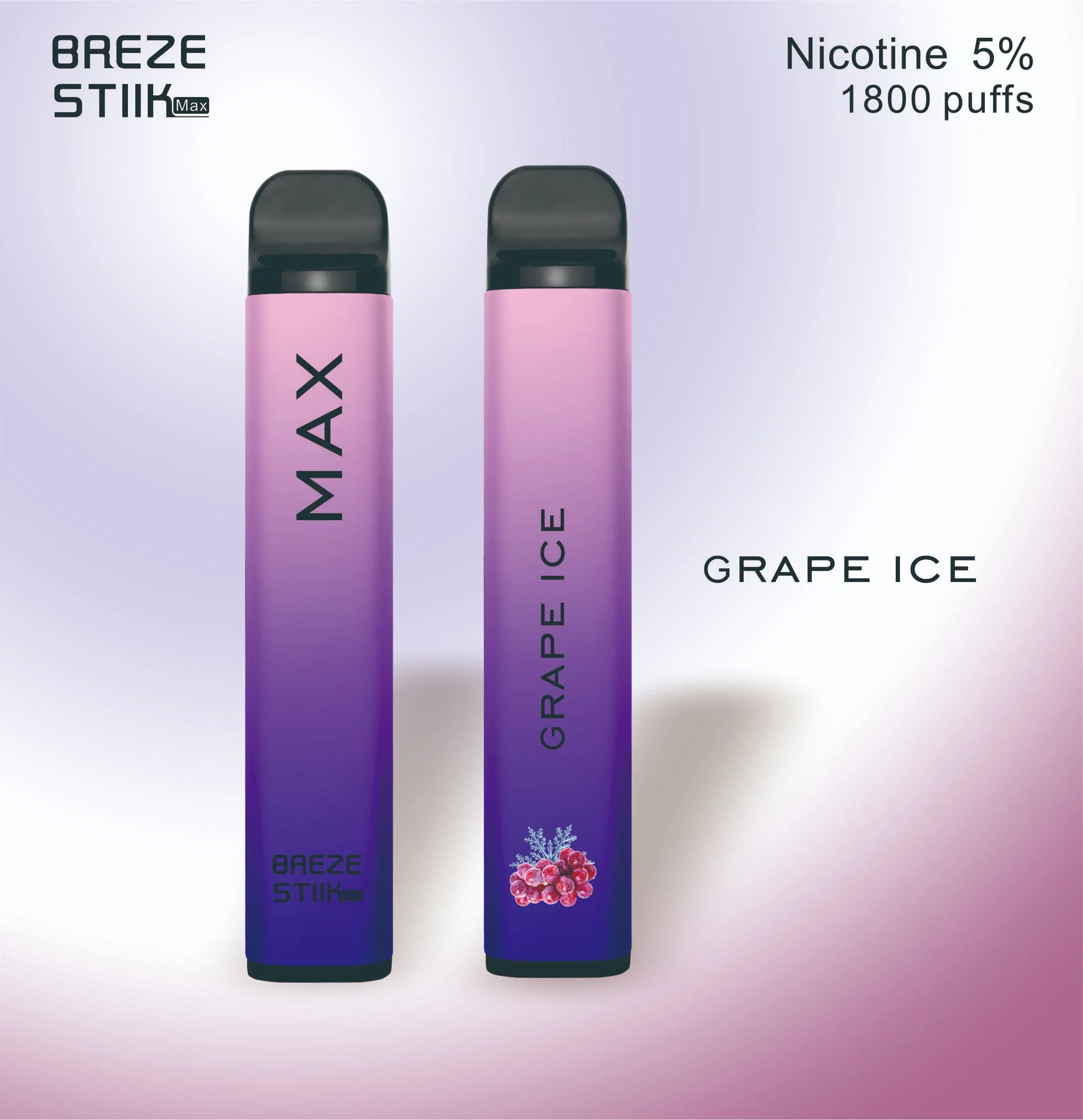 Whoelsale I Vape Device Fruity Flavors for Smoke with 6 Ml 1800 Puffs