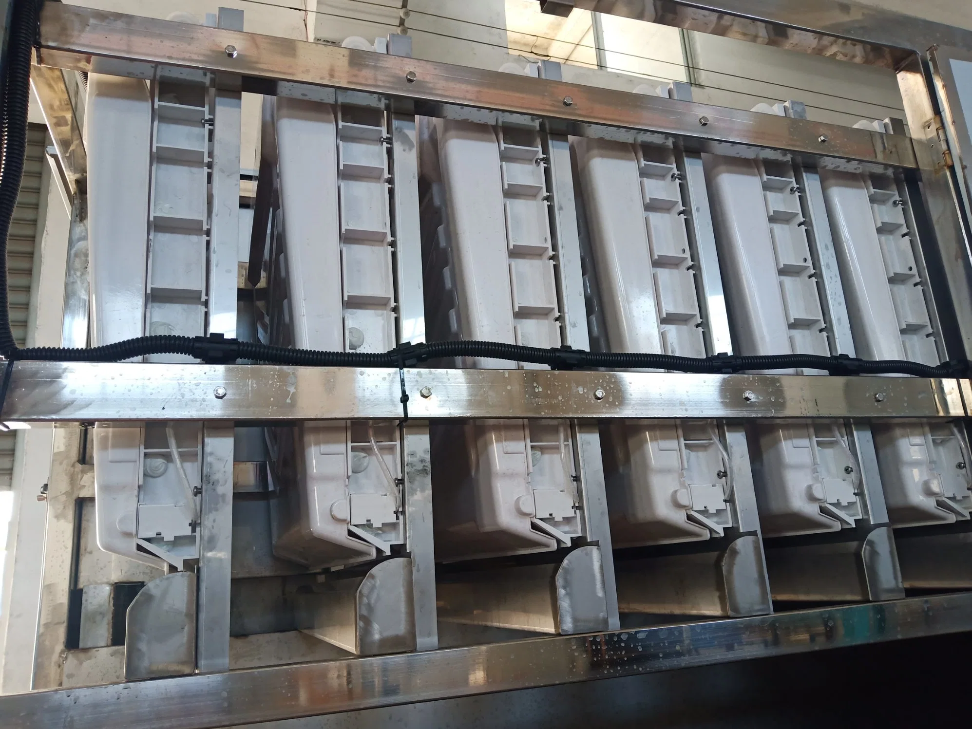 5 toneladas de hielo del congelador del refrigerador de aire que hace la máquina maquinaria Filipinas