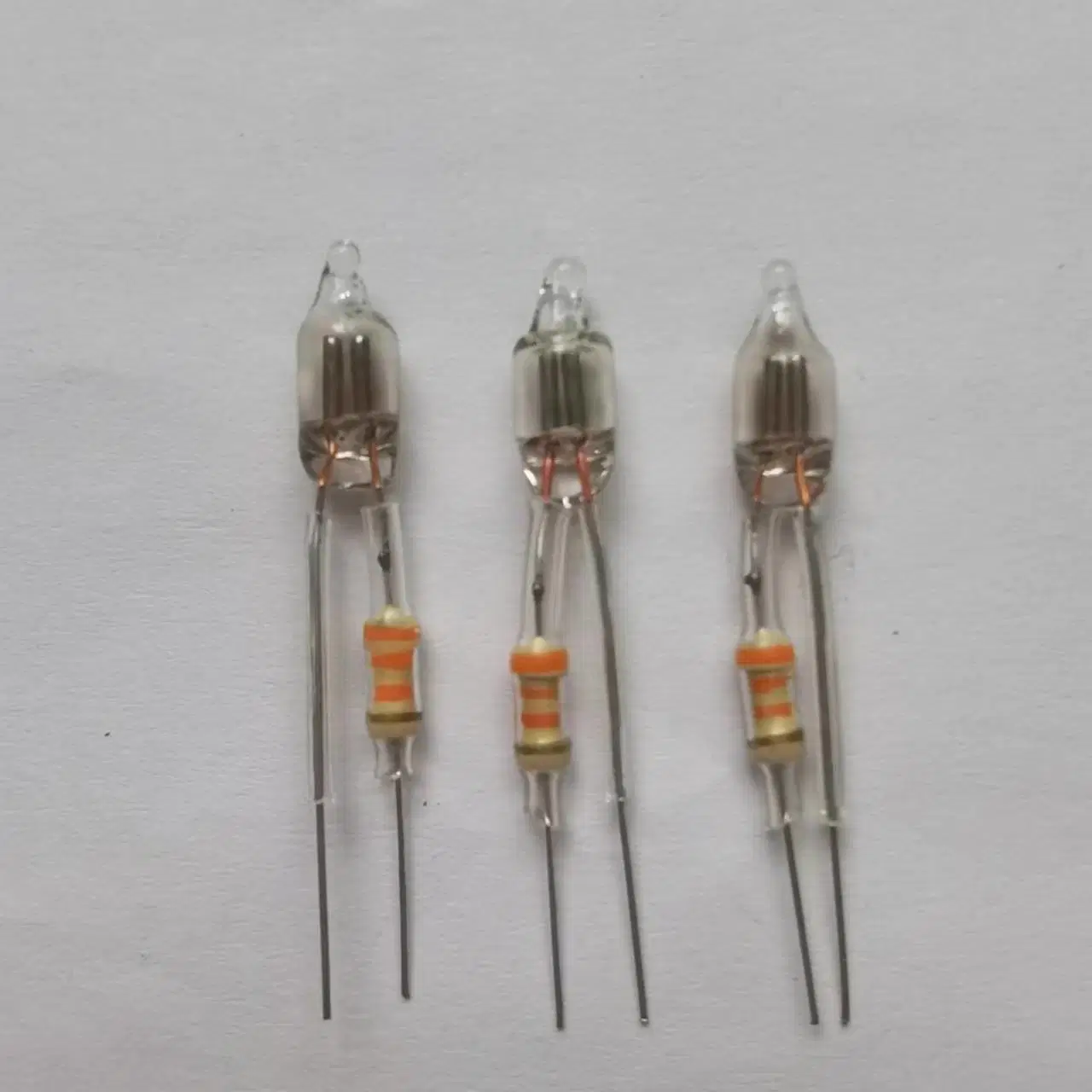 Neon Lamp Weld with Resistor