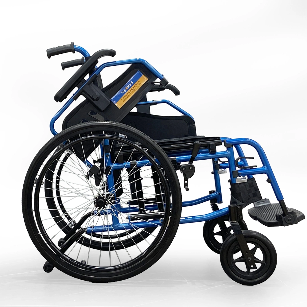 Multifunctional Transport Manual Wheelchair with Quick Release Rear Wheel