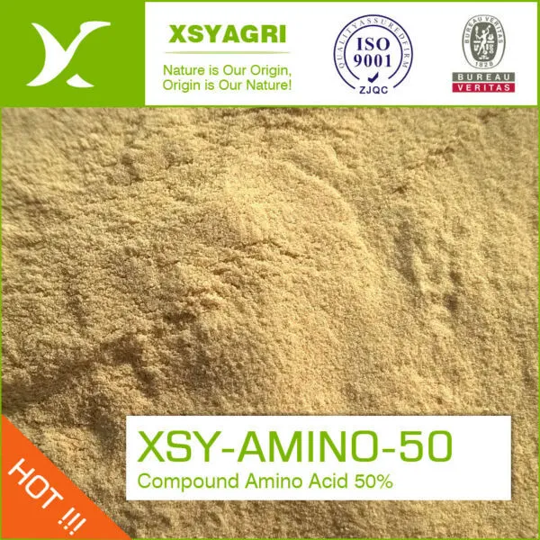 NPK Fertilizer of Different Content Seaweed Organic Amino Acid Granule Fertilizer