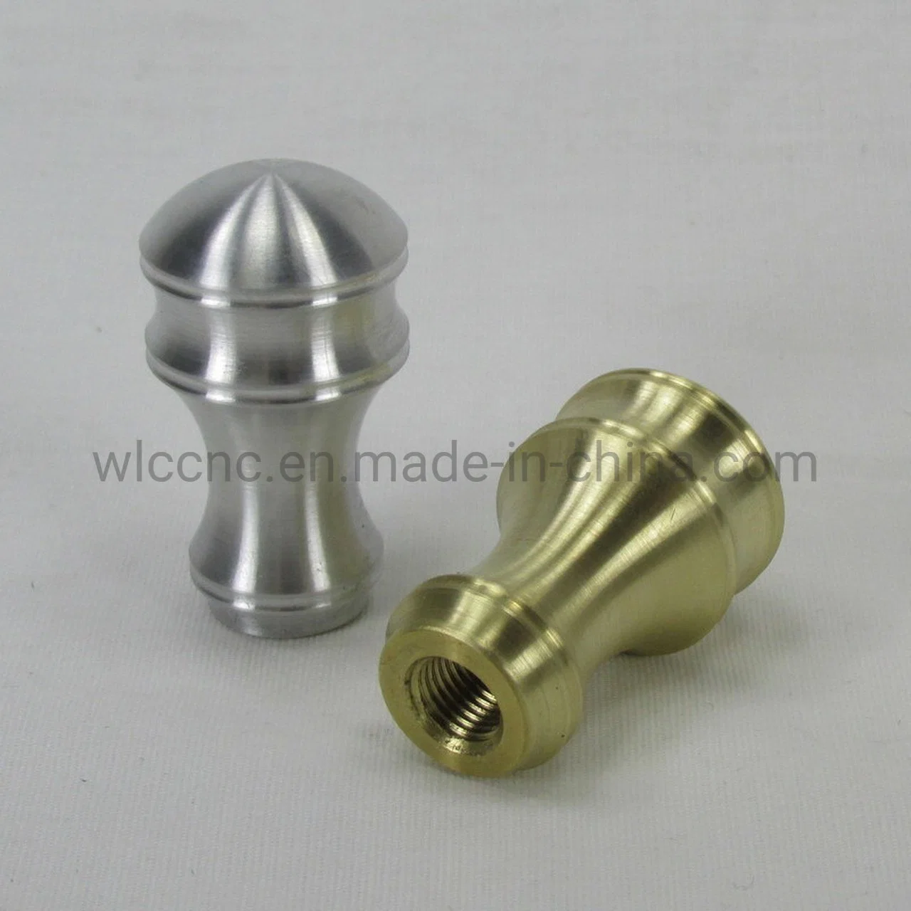 OEM Custom CNC Machining Metal Massage Stick Copper Beauty Bar with Polish