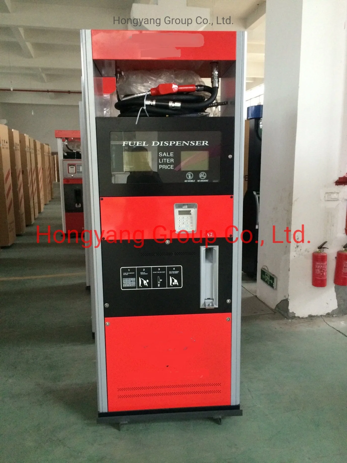 Hongyang Gas Station Pump Mini Panda Series Fuel Dispenser 2/4/6 Nozzles