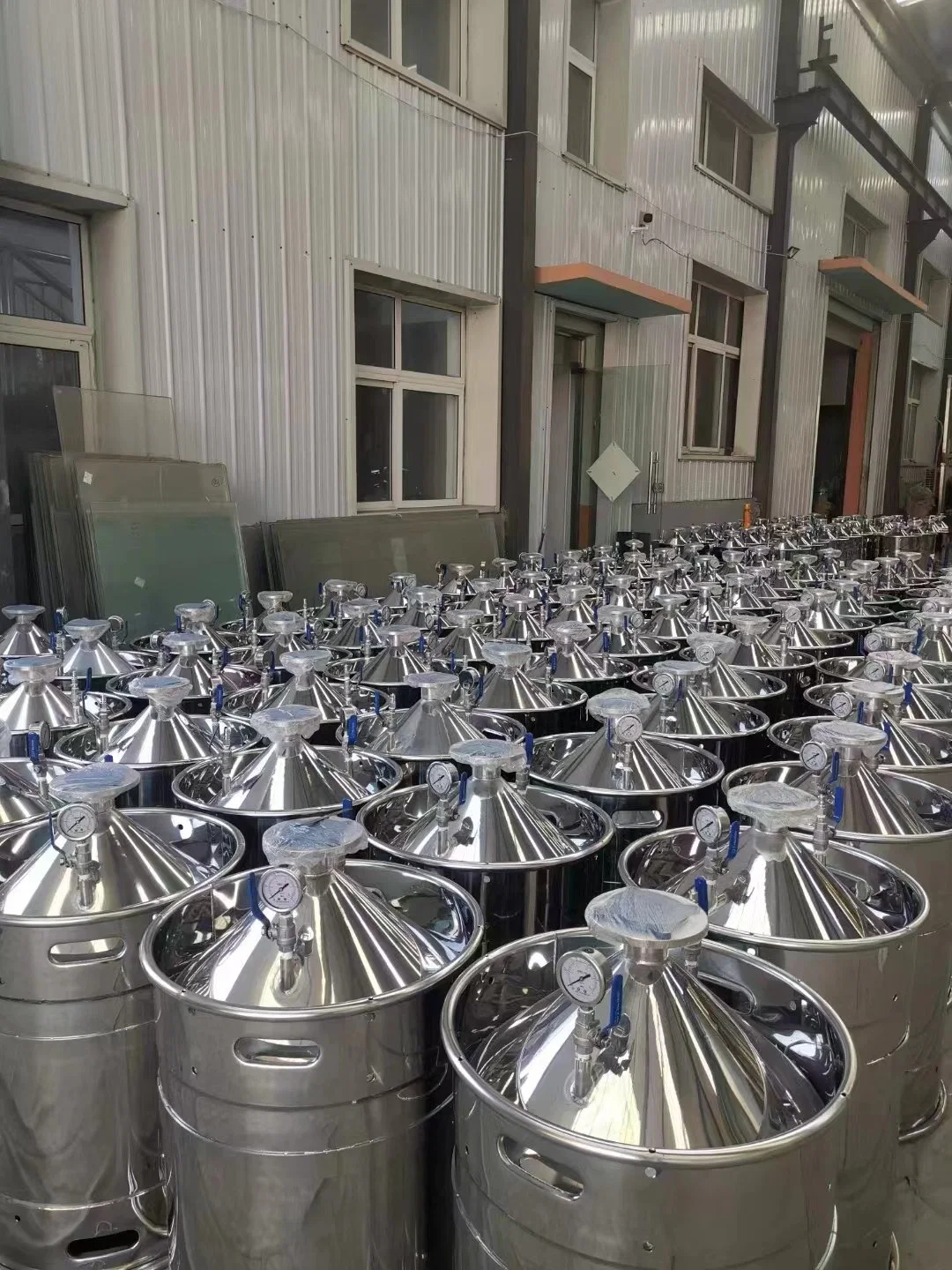 High Quality Industrial 304 Stainless Steel Mixing Equipment with Tank for Liquid Chemical Lithium Battery Slurry Drum