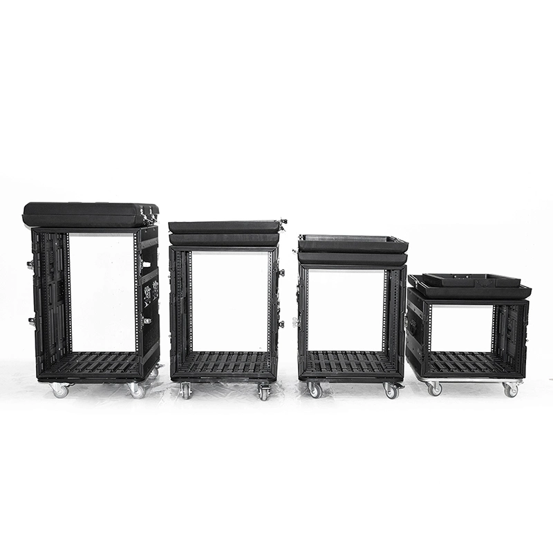 16u PRO Audio Shockmount Power distro Rack potência trifásica Caixa de distribuição