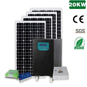 off Grid Solar Power System 20kw Solar Panel Kit Home Photovoltaic System