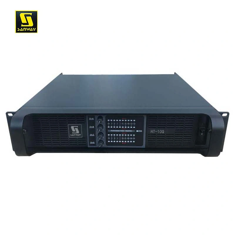 Ht-10q 4 Channel Home Theater Professional Power Amplifier