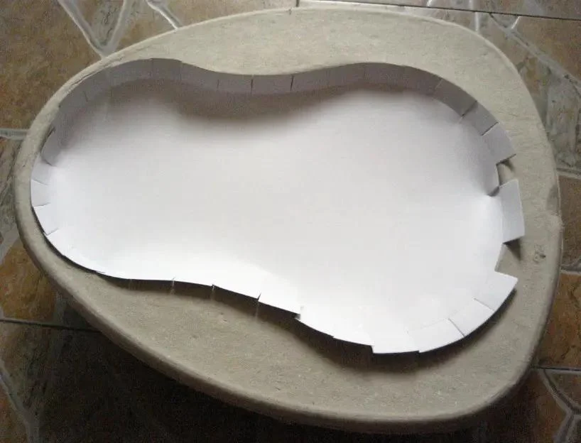 100% Recycled Paper Disposable Medical Pulp Products Paper Pulp Bedpan Liner Single Use