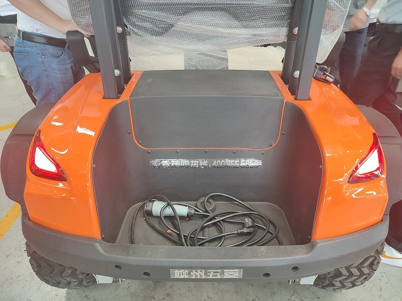 Wuling Lifted Golf Cart mit 2 Plätzen 5kw Power Motor CE-Zertifizierung